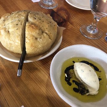 Trelio Food & Wine - Focaccia with herb butter, EVOO and balsamic - New American Near Me - Clovis, California Trelio Food & Wine - Focaccia with herb butter, EVOO and balsamic - New American Near Me - Clovis, California
