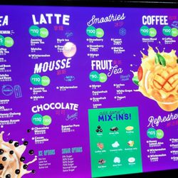 Chatime - Menu