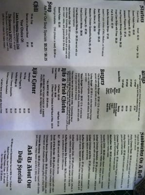 Menu photo 2 Buffalo Grille Greenlawn, NY