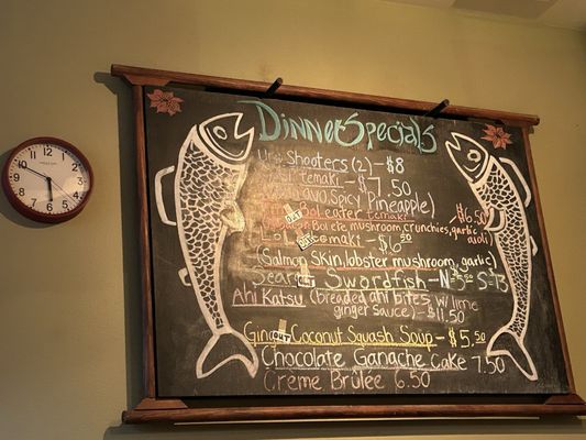 Menu photo 1 Sushi Okalani Hood River, OR Menu photo 1 Sushi Okalani Hood River, OR