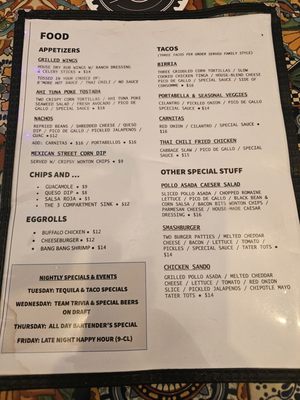 EAT Eggrolls and Tacos by null