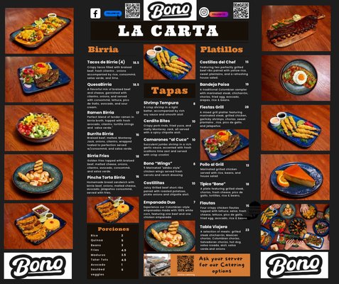 Menu photo 3 Bono Restaurant And Catering Boston, MA