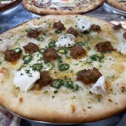 Sausage and Honey Pizza