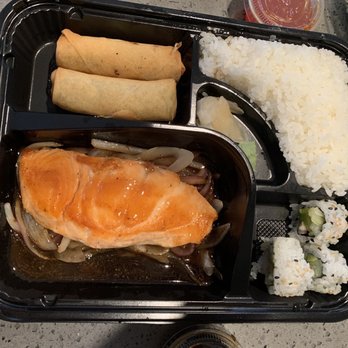 Sushi Call - Salmon Bento Box - Sushi Bars Near Me - Elkridge, Maryland Sushi Call - Salmon Bento Box - Sushi Bars Near Me - Elkridge, Maryland
