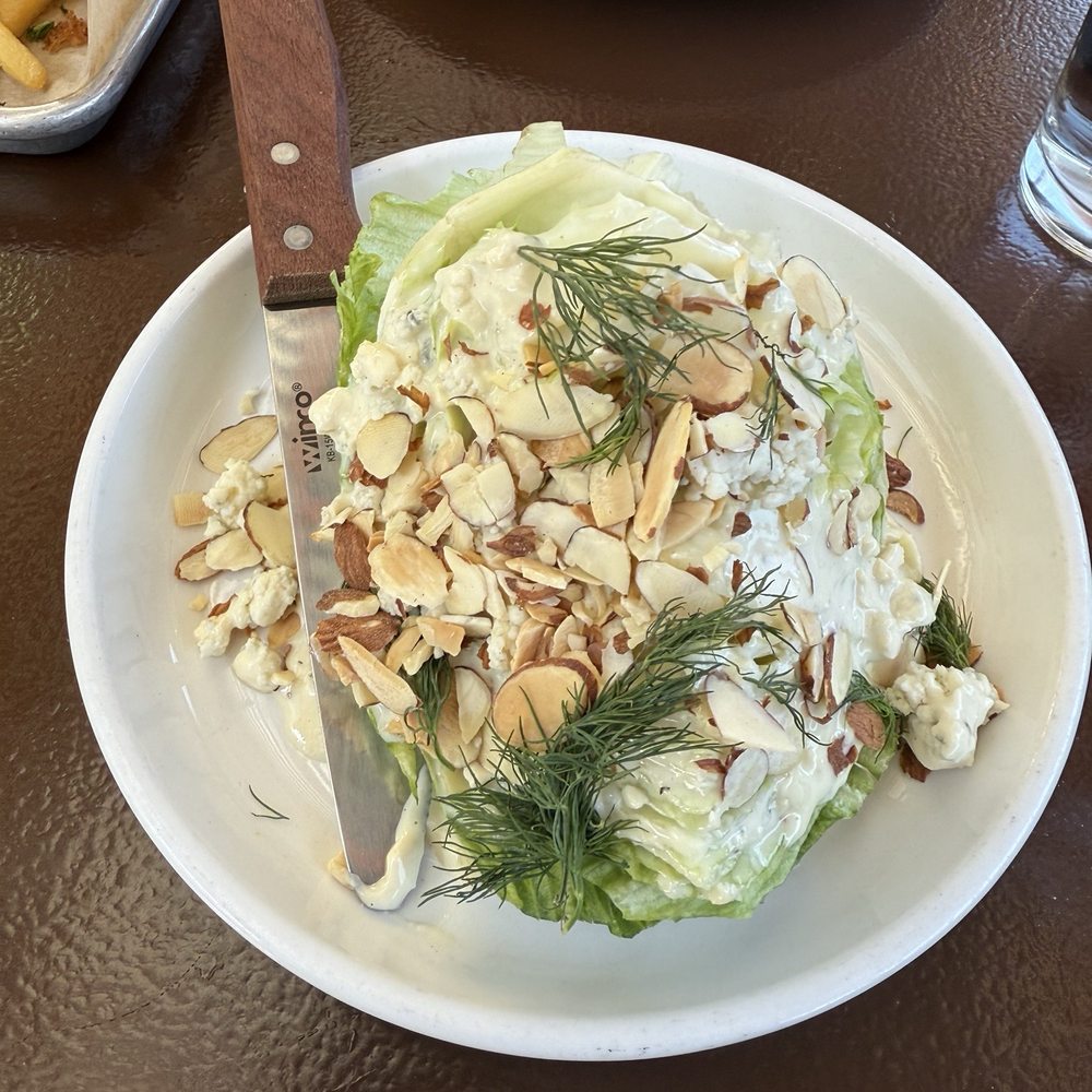 The Hobnob - Wedge salad (without the bacon) - New American Near Me - Alameda, California The Hobnob - Wedge salad (without the bacon) - New American Near Me - Alameda, California