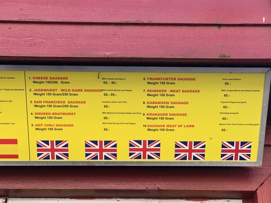 Menu photo 4 Trekroneren Bergen, 12