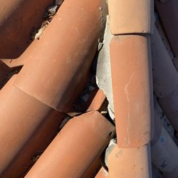 Corky's Pest Control - Broken tiles