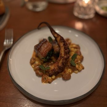 Lilac - Pork belly and Spanish octopus - Mediterranean Near Me - Tampa, Florida