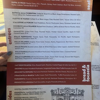 Giostra By Fabio Viviani - Menu - Italian Near Me - South Barrington, Illinois