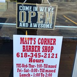 Matt's Corner Barber Shop - New hours, wooooooooooo