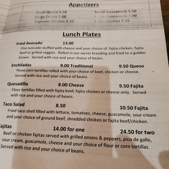 Papa Perez - Menu - Mexican Near Me - Bryan, Texas