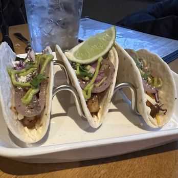 Black Gryphon - Pork belly tacos- super lame- The tortillas were not warmed up, barely any pork belly, plain raw cabbage, and shredded cold cheese. - American Near Me - Elizabethtown, Pennsylvania