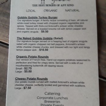 Gobble Gobble - Yea baby.. have a bodaciously delicious turkey burger - Food Trucks Near Me - Austin, Texas