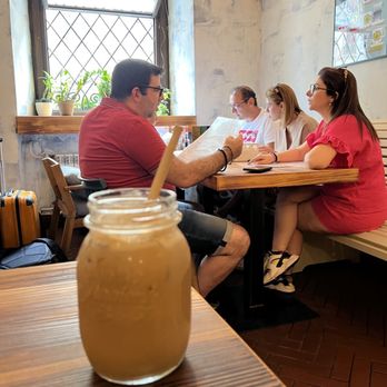 Gossip Cafe - Iced latte - Modern European Near Me - Kraków, Massachusetts