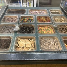 Assortment of toppings Assortment of toppings
