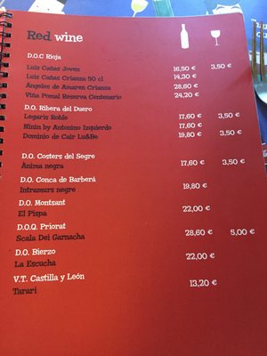 Menu photo 5 Casa de Tapes Cañota Barcelona, B Menu photo 5 Casa de Tapes Cañota Barcelona, B
