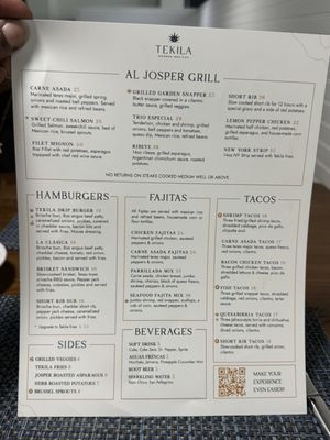 Menu photo 7 Tekila Modern Mexican Southaven, MS Menu photo 7 Tekila Modern Mexican Southaven, MS