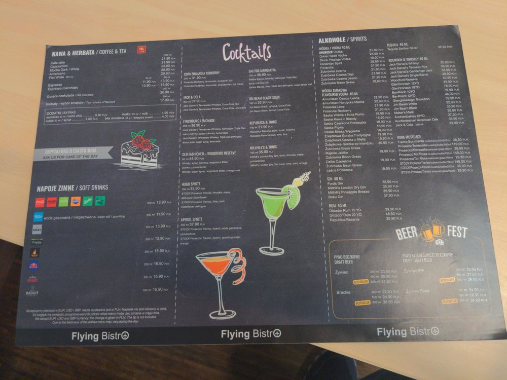 RESTAURACJA FLYING BISTRO Graniczna 190, Wrocław, Poland Yelp