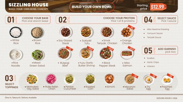 Menu photo 2 Sizzling House Santa Rosa, CA Menu photo 2 Sizzling House Santa Rosa, CA
