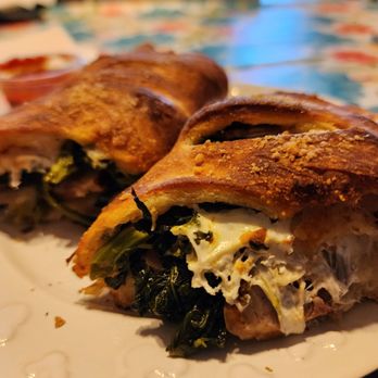 Pizza Daddy - Broccoli rabe and sausage roll - Pizza Near Me - Brooklyn, New York
