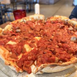 Gusano's Pizza - Carnivore Craze Chicago Style Pizza (12")