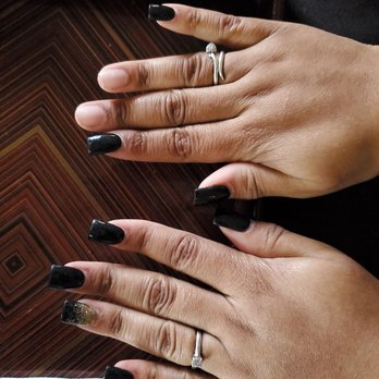 Nails of America Loop 336 - 7 days later. 2 nails popped off. - Nail Salons Near Me - Conroe, Texas