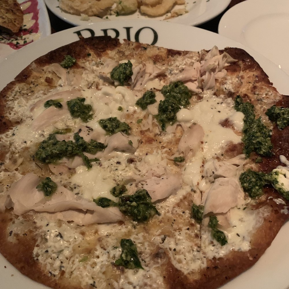 Brio Italian Grille - Chicken Pesto Flatbread - Italian Near Me - Newark, Delaware