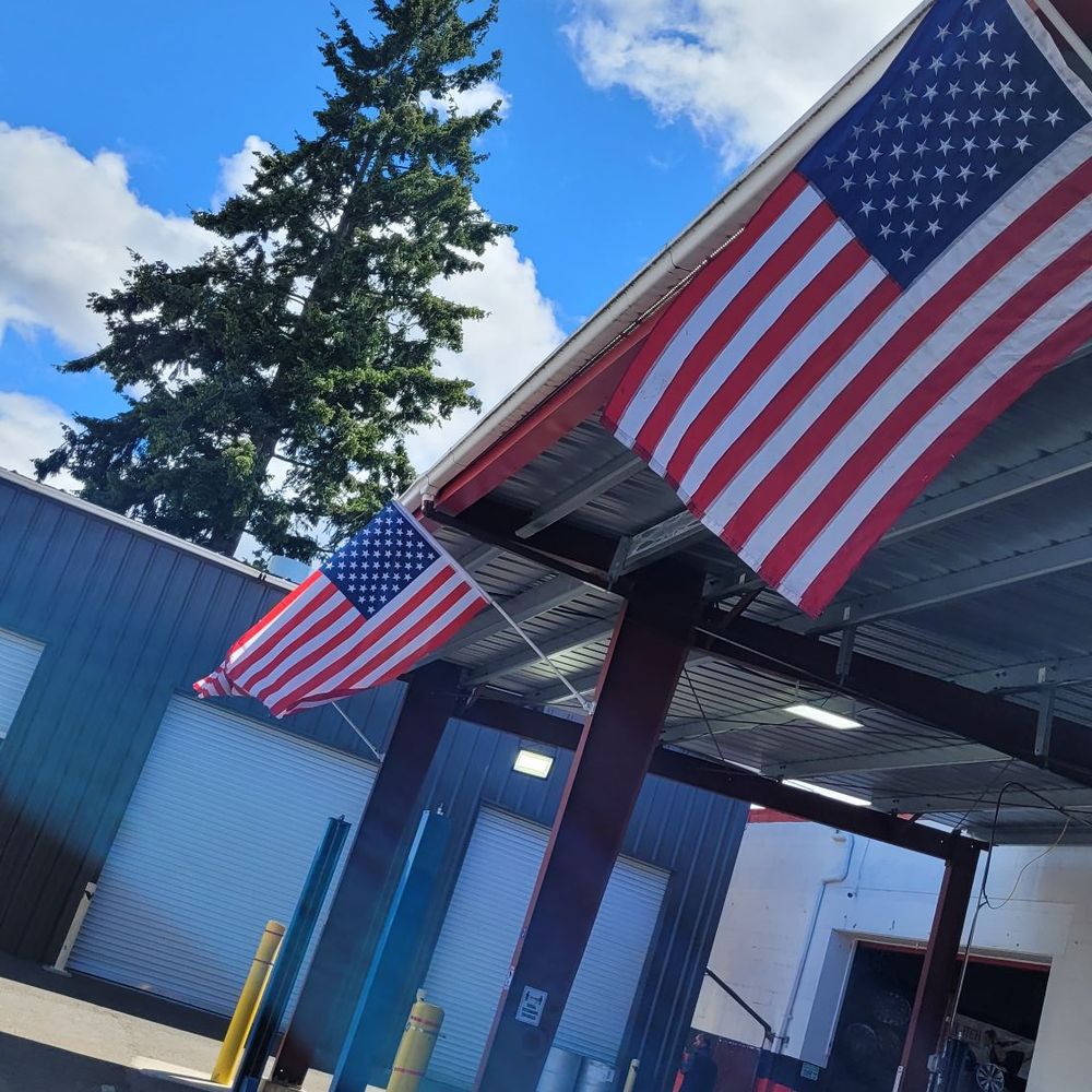 Factory Direct Tire Pros - The love american flags - Tires Near Me - Edmonds, Washington