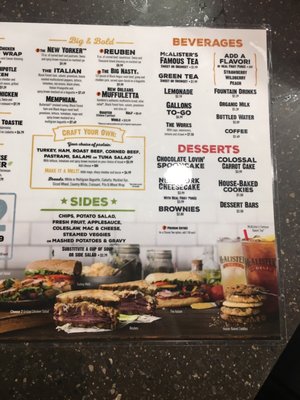 Menu photo 2 McAlister's Deli Merrillville, IN Menu photo 2 McAlister's Deli Merrillville, IN