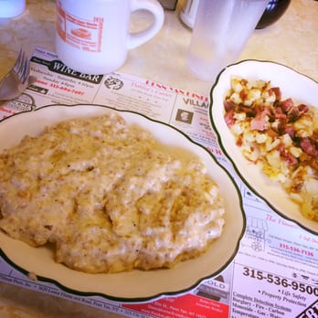 Penn Yan Diner - Breakfast of champions! (Biscuits & gravy, corned beef hash & coffee. Yum.) - Diners Near Me - Penn Yan, New York Penn Yan Diner - Breakfast of champions! (Biscuits & gravy, corned beef hash & coffee. Yum.) - Diners Near Me - Penn Yan, New York
