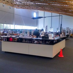 Jonesboro Public Library - Open and spacious with all collections on one level.