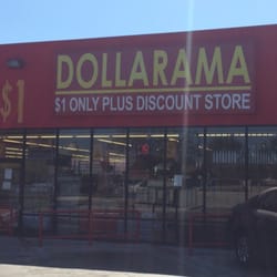 Dollarama - There's a free back parking lot (and entered parking in the front on the street)