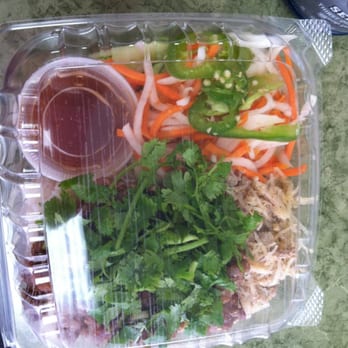Ba Xuyen - Lunch box w rice and pork under the ciltantro - Vietnamese Near Me - Brooklyn, New York