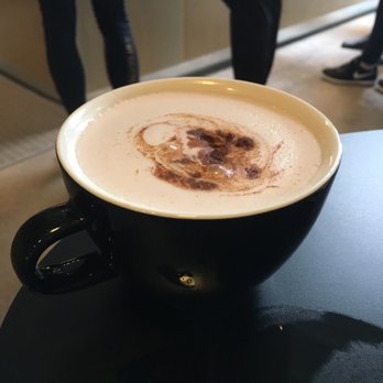 The Colombian Coffee Bar & Roastery - Almond chai latte - Coffee Roasteries Near Me - Edmonton, Alberta
