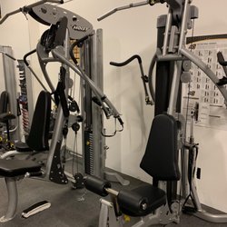 Fitness Equipment of Eugene - Two beauties. The Mi1 Home Gym (right) and the V4 Elite Multi-Gym (left).