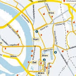 Metro Marathon - Route des Laufs.