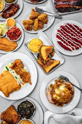 His Place Eatery - Chicken & Waffles, Ribs & Soul food (30th & Shadeland) by null