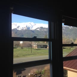 View out of the Chief Joseph Mountain room View out of the Chief Joseph Mountain room