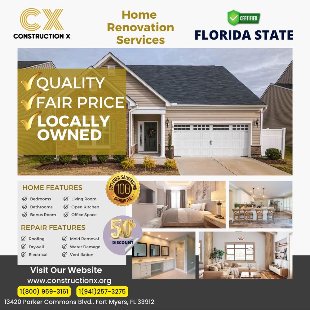 Slide of Construction X Agency