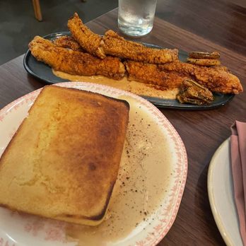 Joyce - Corn bread and fried fish - Southern Near Me - Los Angeles, California Joyce - Corn bread and fried fish - Southern Near Me - Los Angeles, California