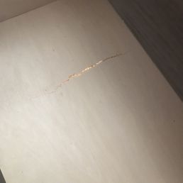 Damaged drawer