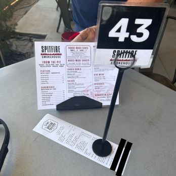 Moab Spitfire Smokehouse - Ordered, paid, about to sit. - Barbeque Near Me - Moab, Utah