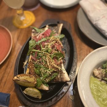 Micaela Mar & Leña - Bone marrow and bread - Seafood Near Me - Mérida, YUC Micaela Mar & Leña - Bone marrow and bread - Seafood Near Me - Mérida, YUC