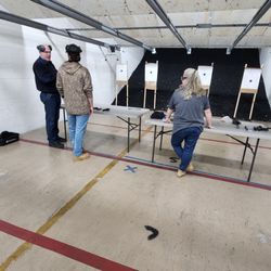 Anthony Arms & Shooting Center - Me on the right at my class