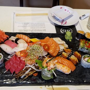 MINE Sushi - 49 Piece Sushi, Sashimi and Roll Platter - Japanese Near Me - Markham, Ontario MINE Sushi - 49 Piece Sushi, Sashimi and Roll Platter - Japanese Near Me - Markham, Ontario