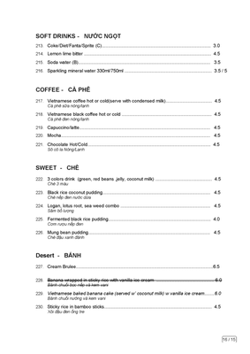 Menu photo 8 Thien An Footscray, VIC
