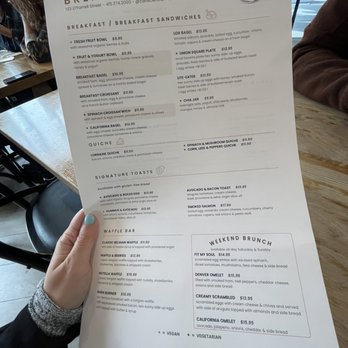 Caffé Central - Menu, part 2. - Breakfast & Brunch Near Me - San Francisco, California Caffé Central - Menu, part 2. - Breakfast & Brunch Near Me - San Francisco, California
