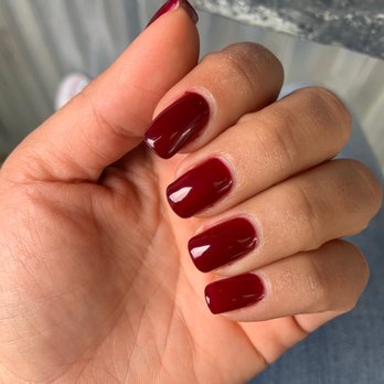 F.A.R Nails - The length of my nails have grown significantly ever since I started coming here! Here is a beautiful red. - Nail Salons Near Me - Calistoga, California F.A.R Nails - The length of my nails have grown significantly ever since I started coming here! Here is a beautiful red. - Nail Salons Near Me - Calistoga, California