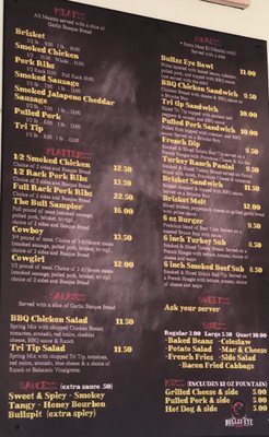 Menu photo 4 Bullzz-Eye BBQ Hagerman, ID