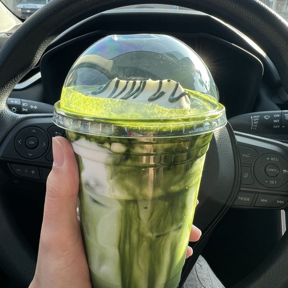 Re Coffee - matcha einspanner latte - Desserts Near Me - Northridge, California